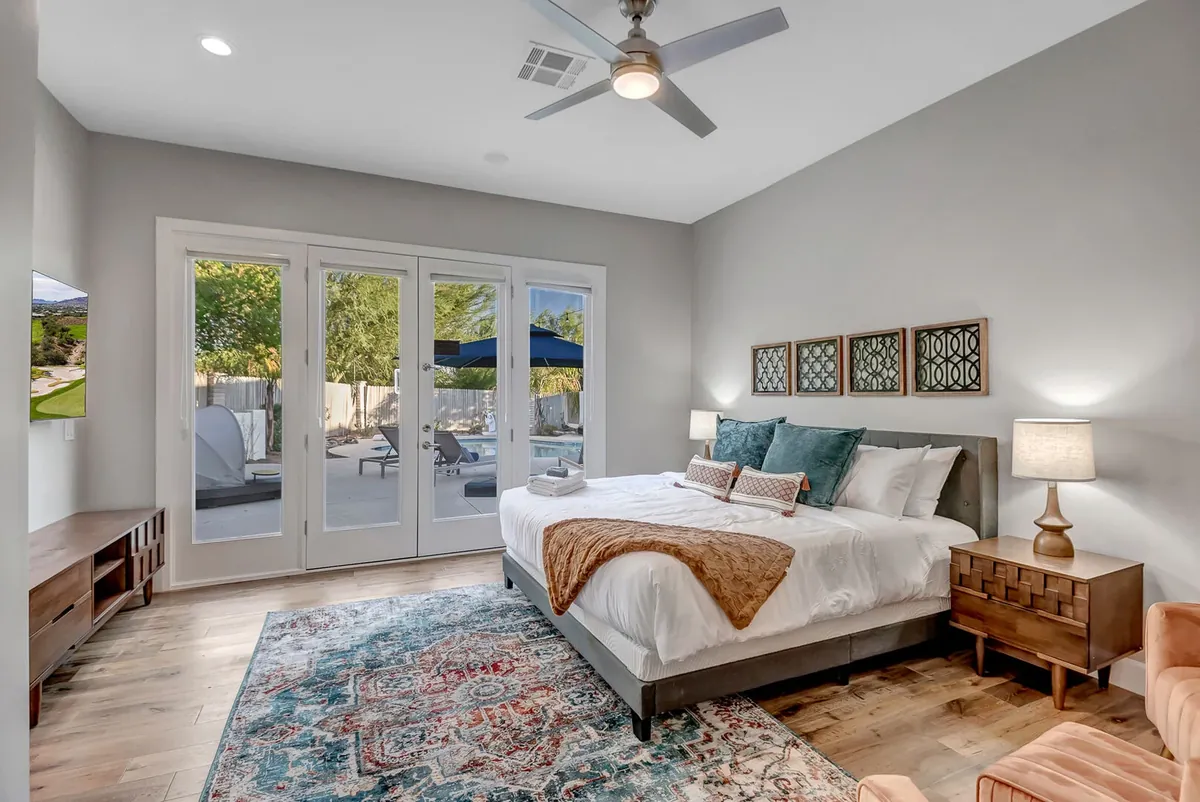 Interior of a Desert Valley vacation rental
